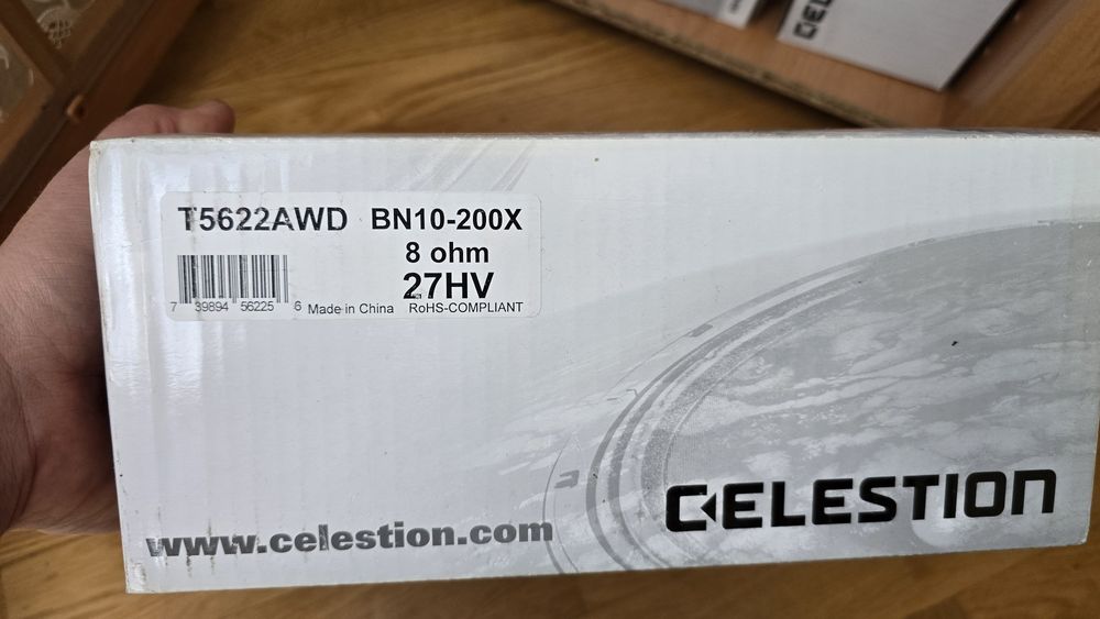Басові динаміки Celestion BN10-200X. 4 шт в наявності. Нові!
