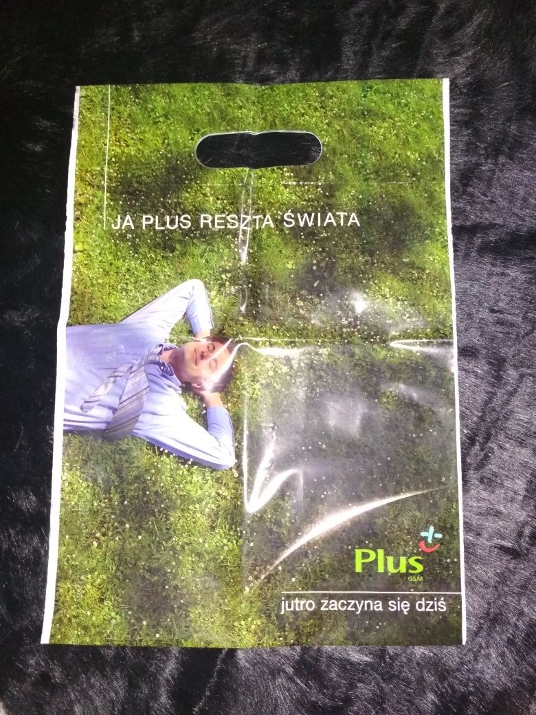 Unikat, nowa reklamówka PLUS GSM dla kolekcjonera!!!