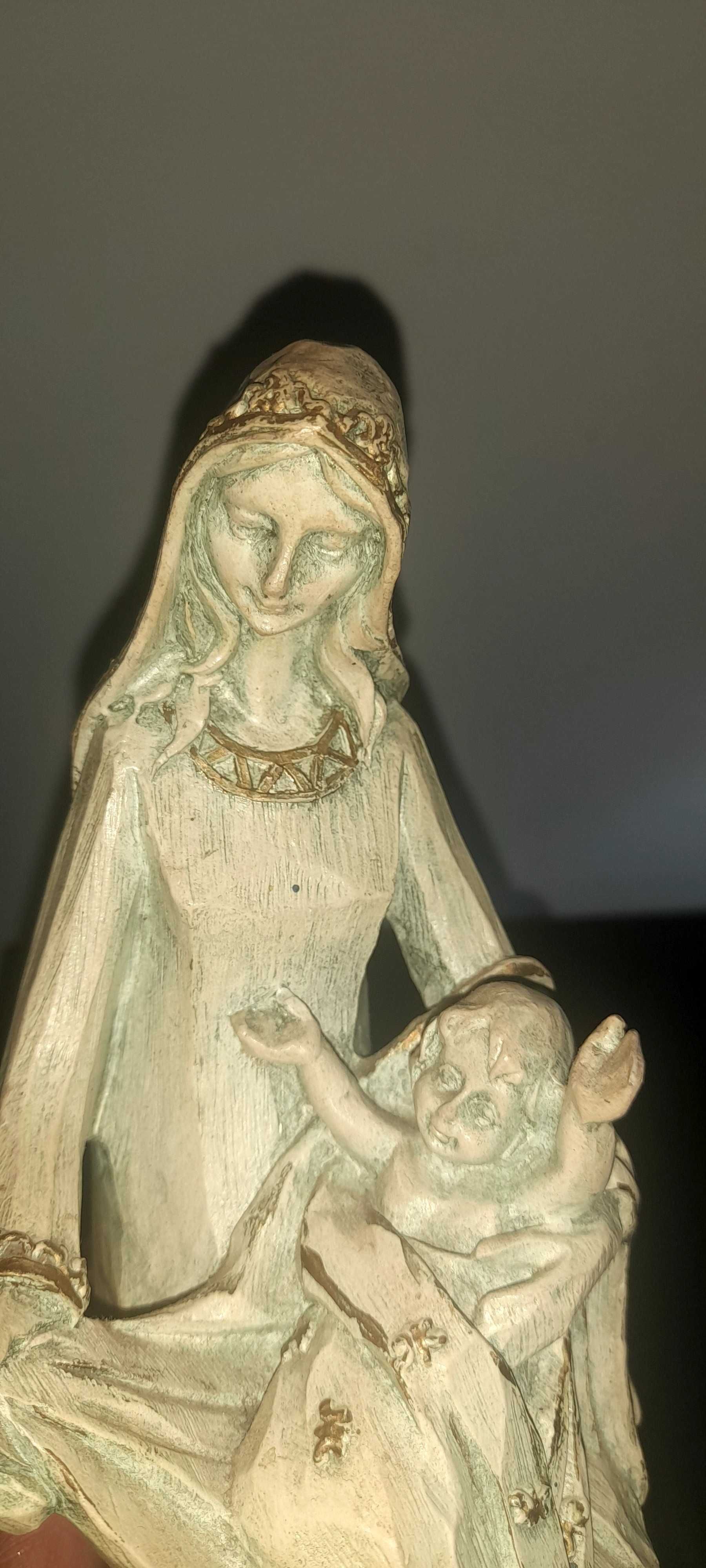 Peça rara: Escultura antiga Nossa Sra. Paz