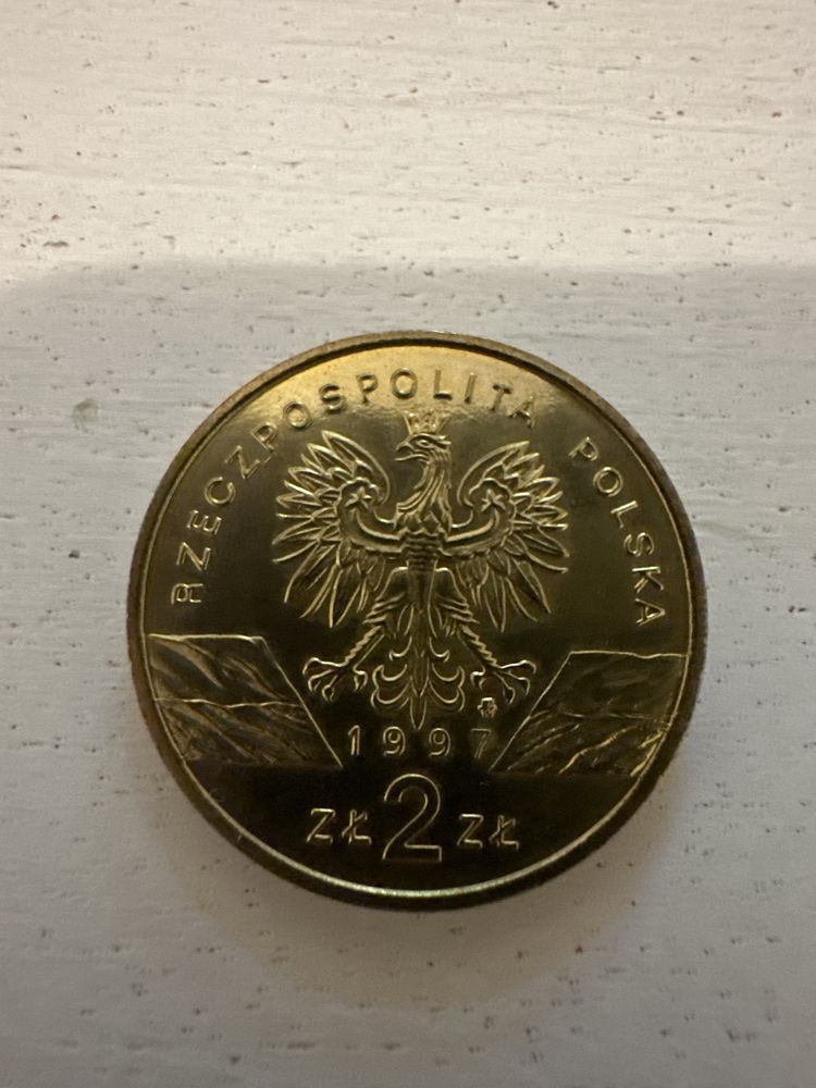 Moneta 2 zł Jelonek Rogacz 1997 rok