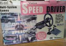 Volante com pedais para PC - Windows 95