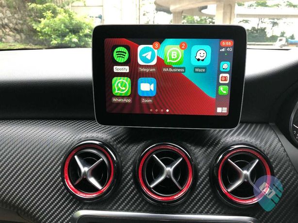Ativação Apple CarPlay e Android Auto em Mercedes-Benz
