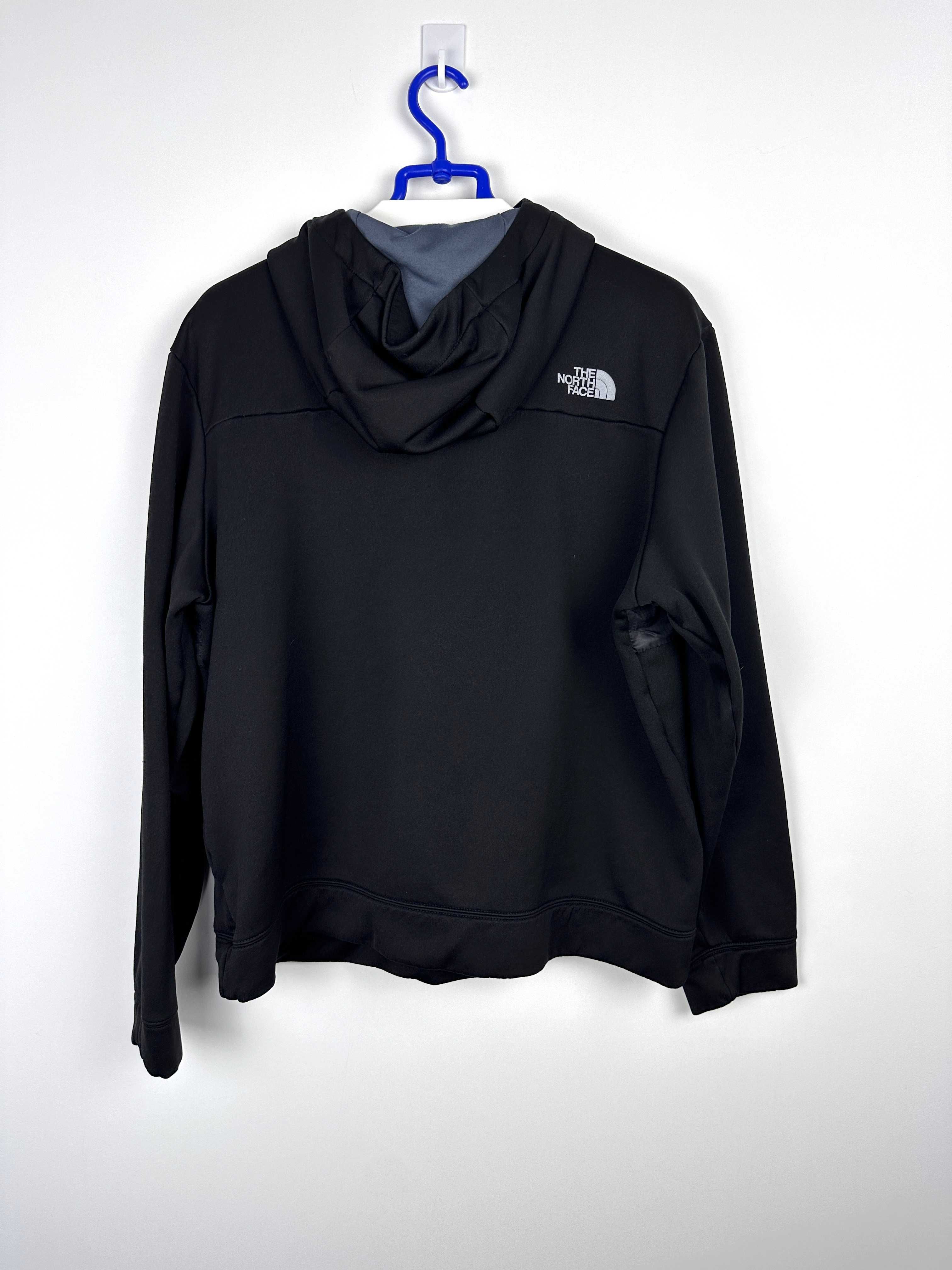 Bluza z kapturem The North Face sportowa czarna boxy r. L