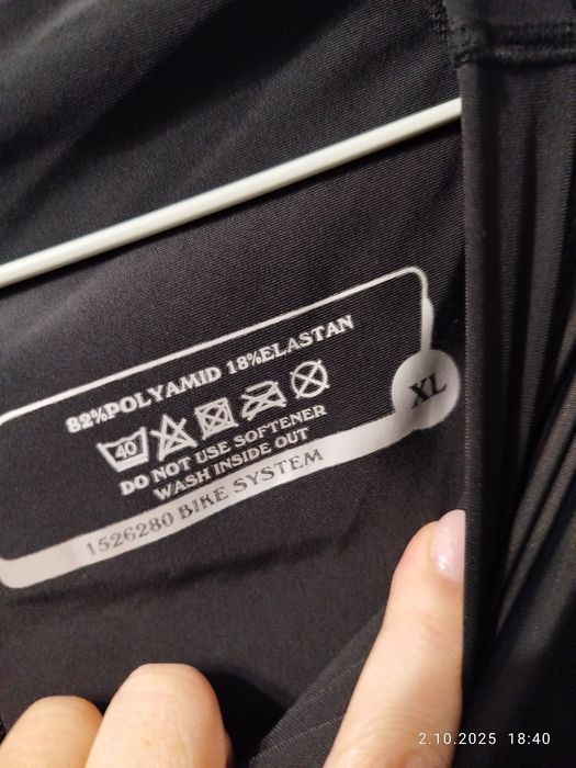 Leginsy kolarskie xl
