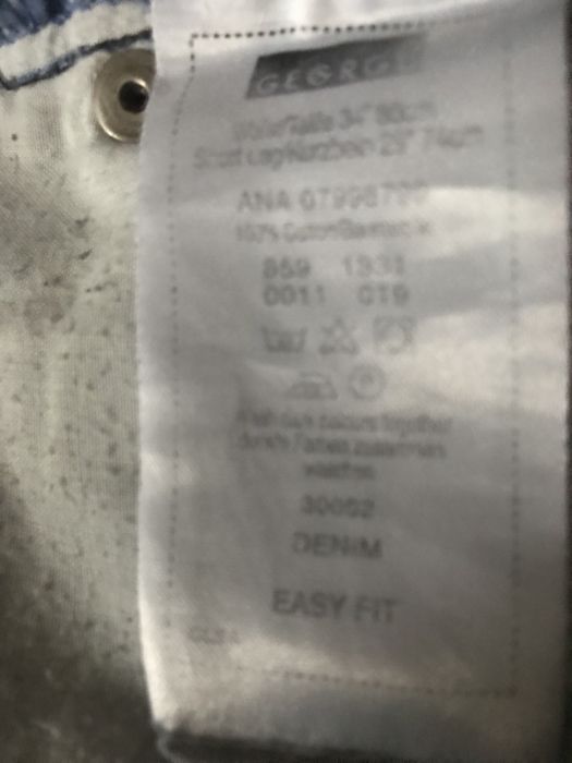 Джинсы  мужские,размер 34 GEGRGE  essentials