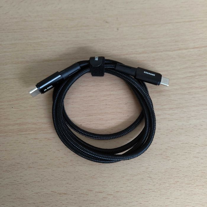 Cabo Type C para Type C 100 Watts Essager