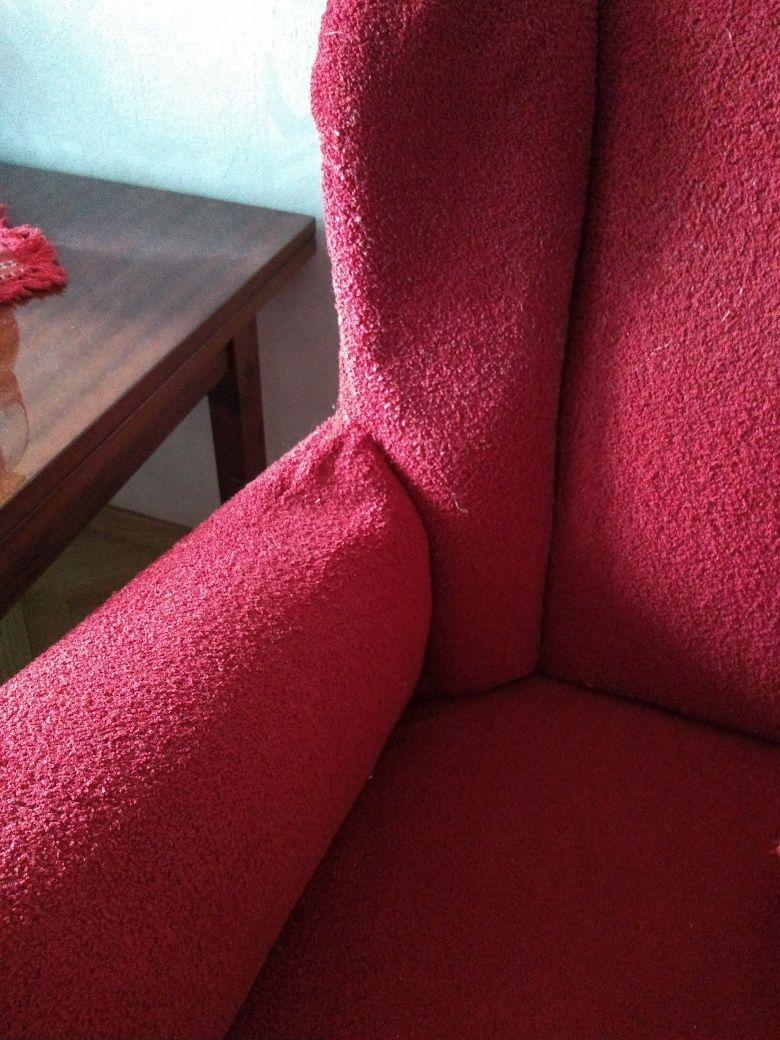 Stylowe meble ! Fotele , pufy , sofa - komplet.