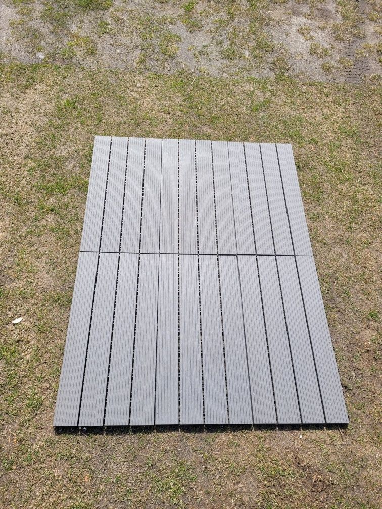 Płytki tarasowe 1m² deski kompozytowe 60x30 kompozyt