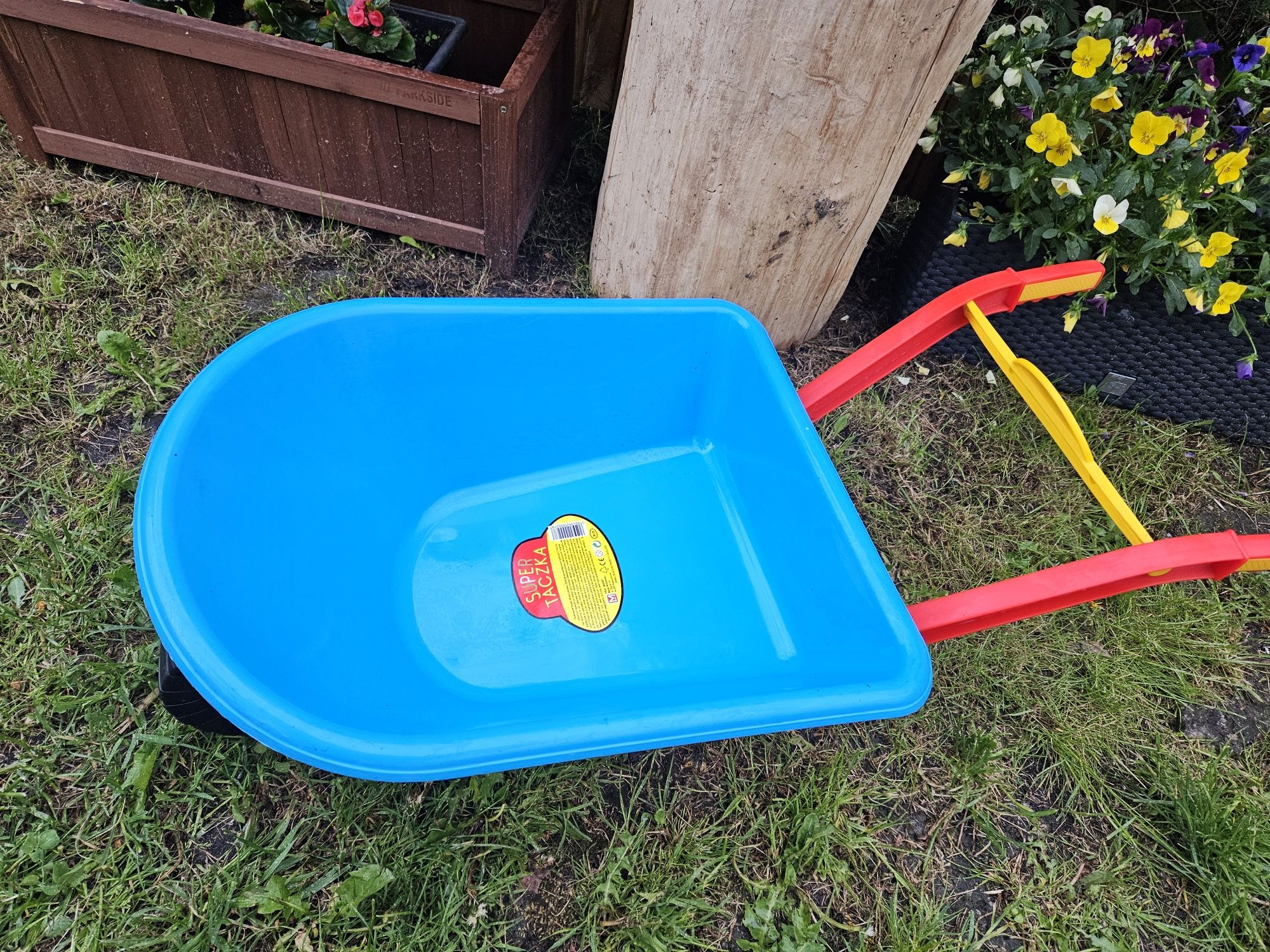 Super Taczka plastikowa dla dzieci