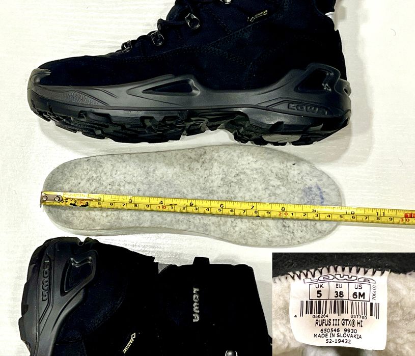 Ботинки трекинговые LOWA Gore-Tex®  Термо Vibram Германия