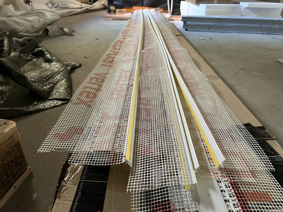 Listwa przyokienna APU 6/3mm BIAŁA 3m Bella Plast - Nowa - 3 sztuki