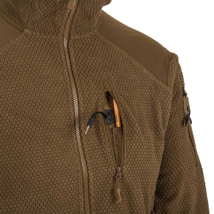 Кофта флісова з капішоном Helikon Alpha Hoodie
