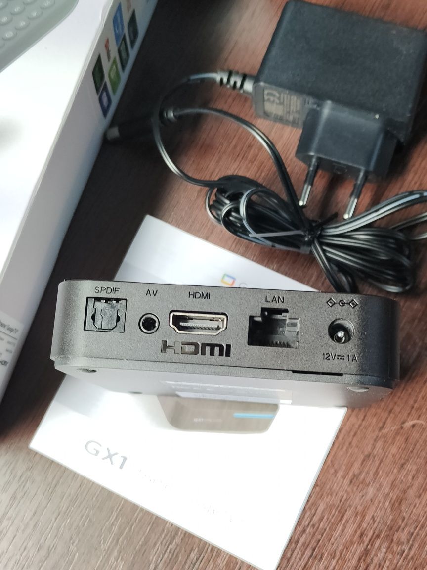 Смарт приставка RockTex GX 1 UHD 4/32 G на Google TV 12