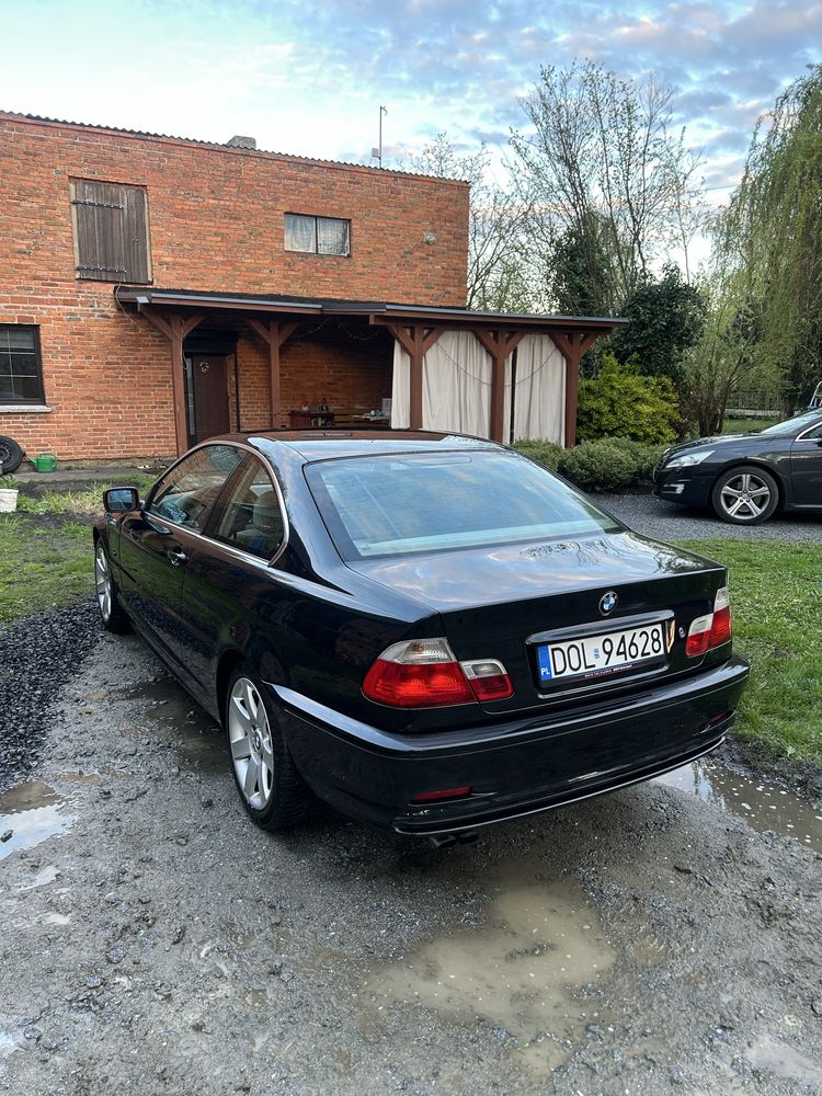 BMW E46 coupe 2.0 uszkodzone