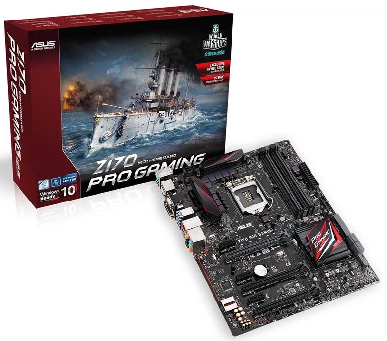 Asus Z170 pro Gaming+i7 7700+8Gb ddr4