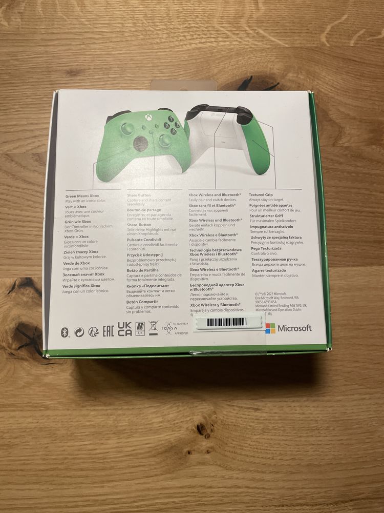 Oryginalny Pad do konsoli Xbox Velocity Green