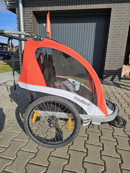 Przyczepka rowerowa WeeRide BUGGY GO 3w1 - doczepka, wózek i jogger