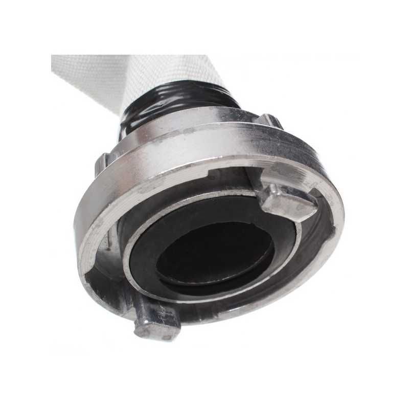 Wąż strażacki gumowany parciany 1 cal 1" 25mm 20m ze złączkami