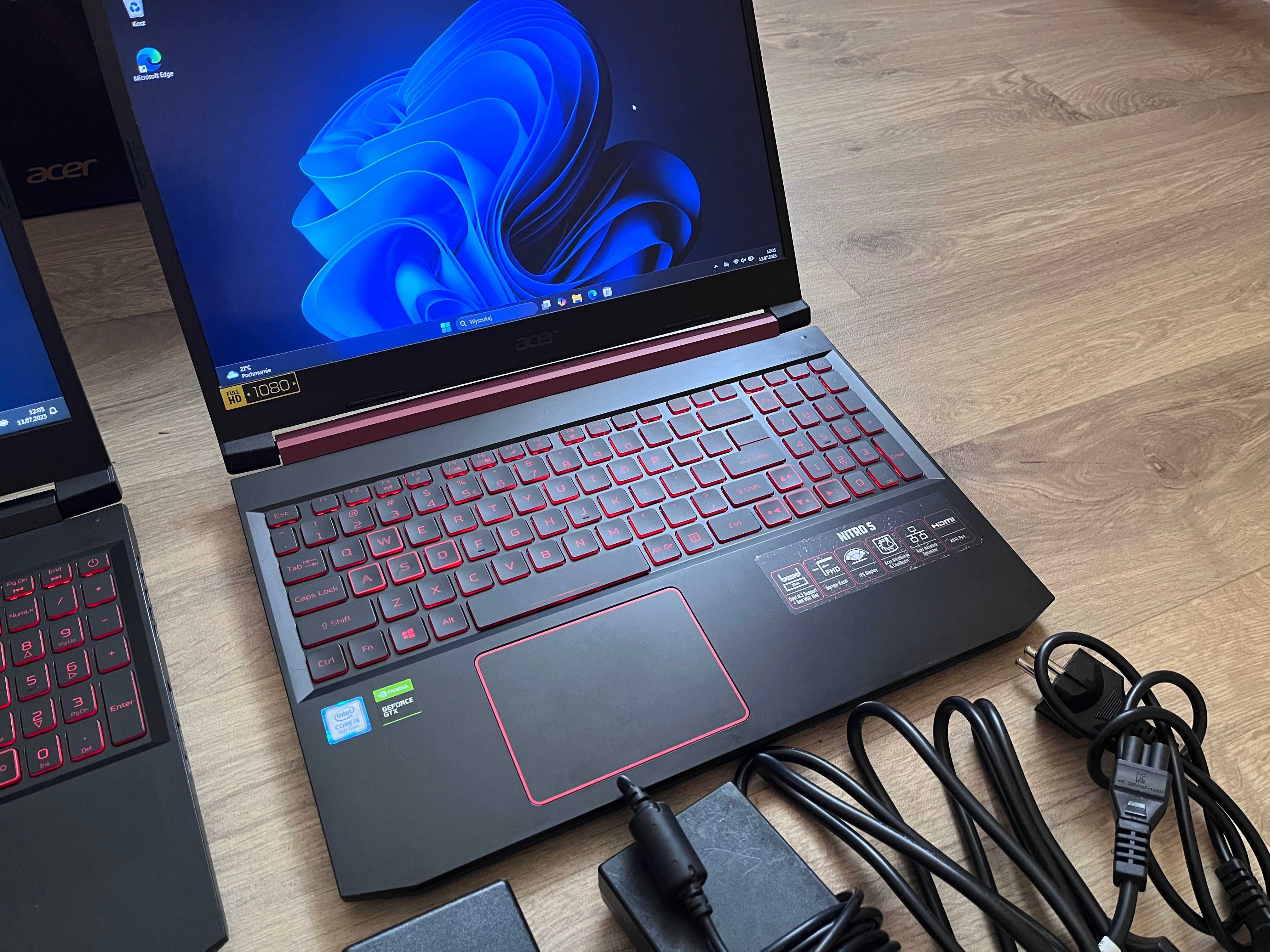 2 x Acer Nitro 5 / i5 / GTX 1650 proszę czytać opis OKAZJA
