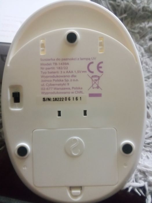 Hoffen lampą UV z suszarka do paznokci 2in1