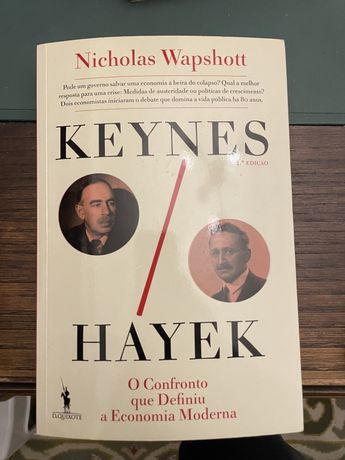 Keynes / Hayek O Confronto que Definiu a Economia Moderna.