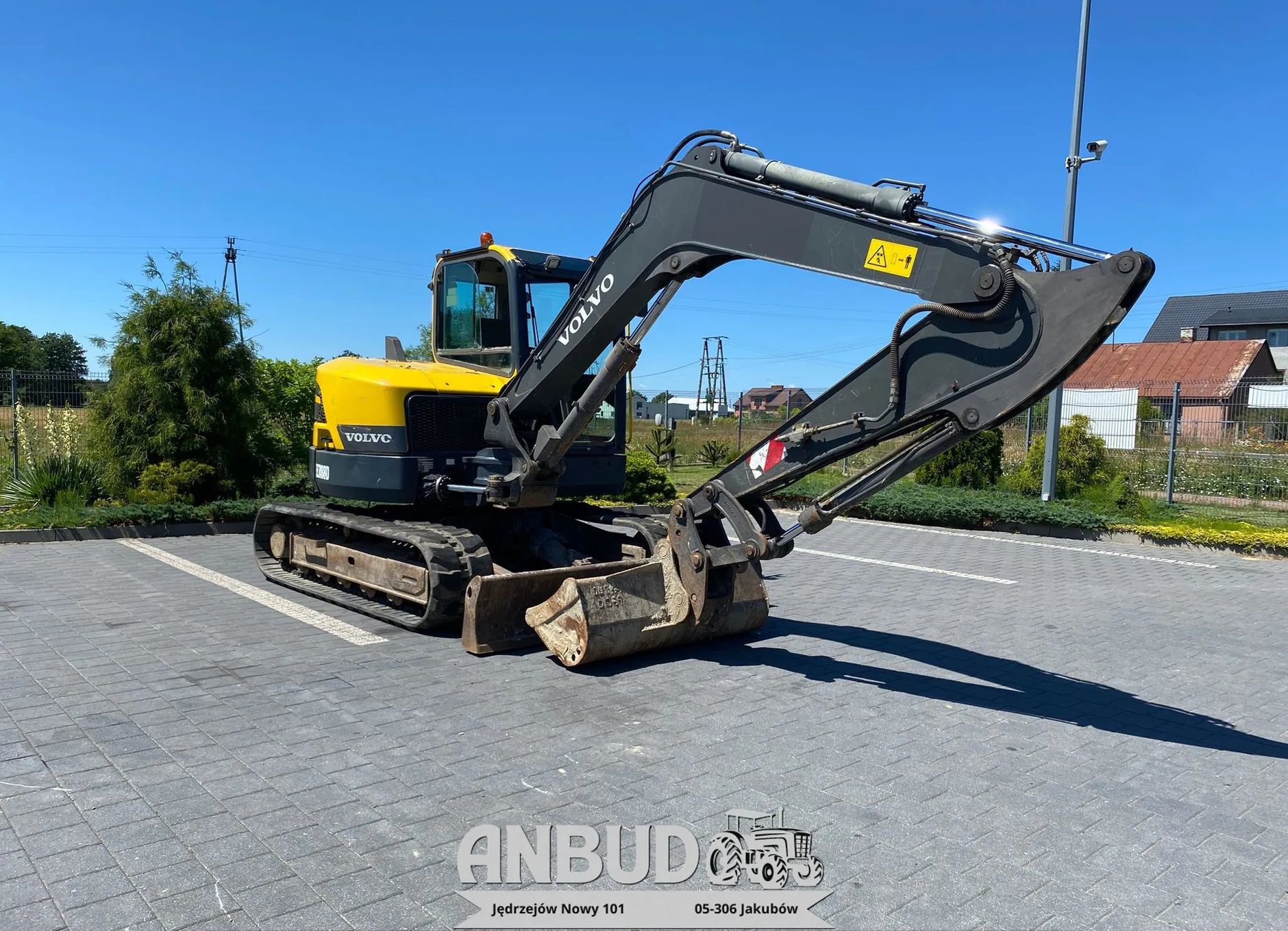 Volvo ECR 88D  Koparka gąsienicowa 8 t Kubota KX080 JCB 8080
