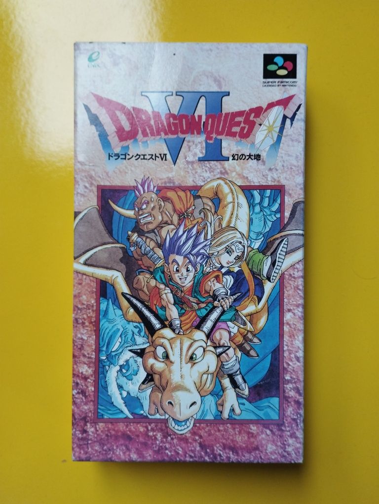 Nintendo Super Famicom Dragon Quest 6 wersja Japońska