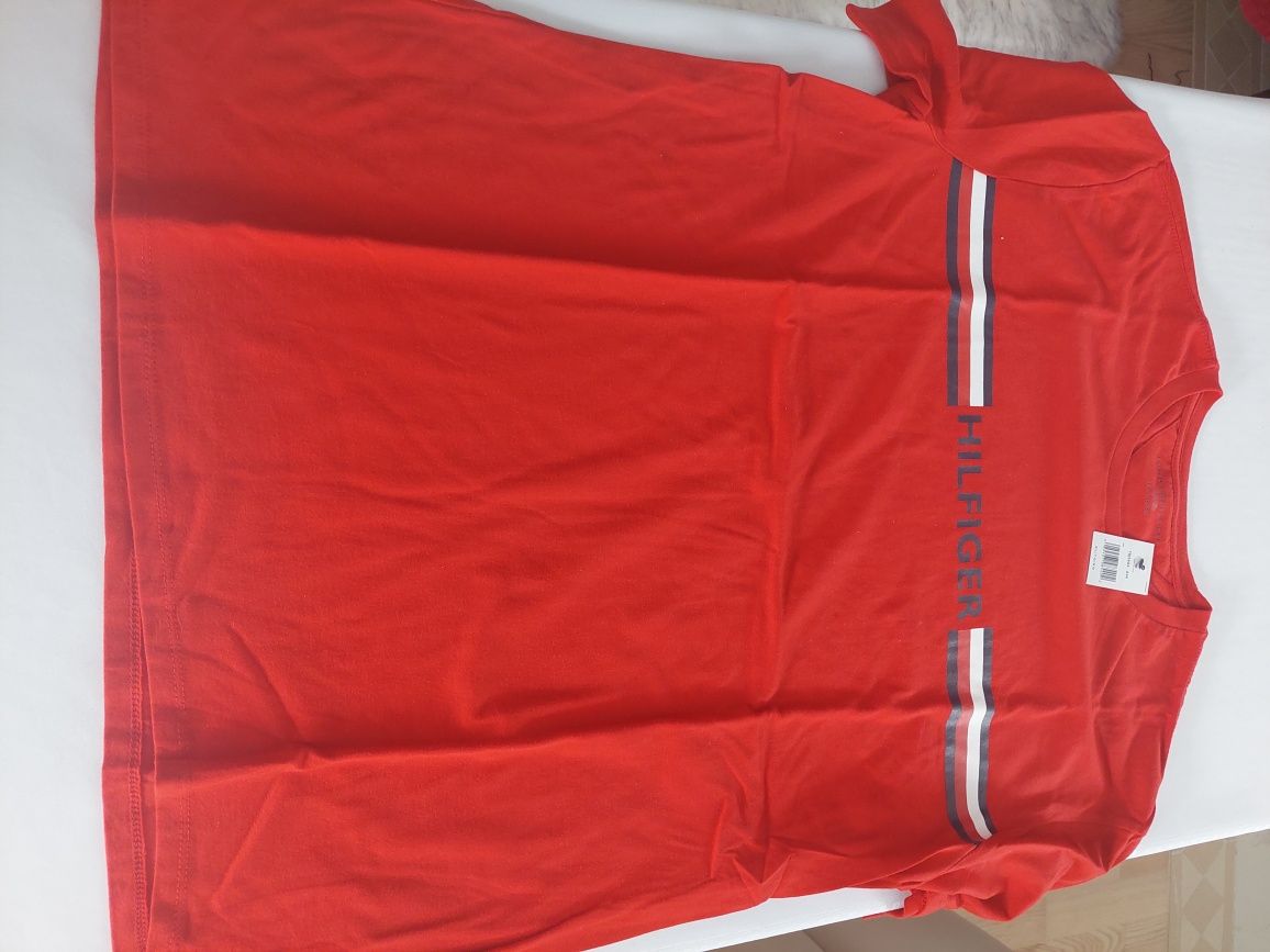 Koszulka T-shirt Tommy Hilfiger oryginalna USA  duża XL  metki nowa