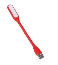 Светодиодный USB светильник для ноутбука Power красный и чёрный