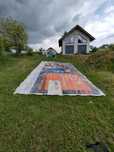 Bardzo gruba plandeka 4x8m, baner
