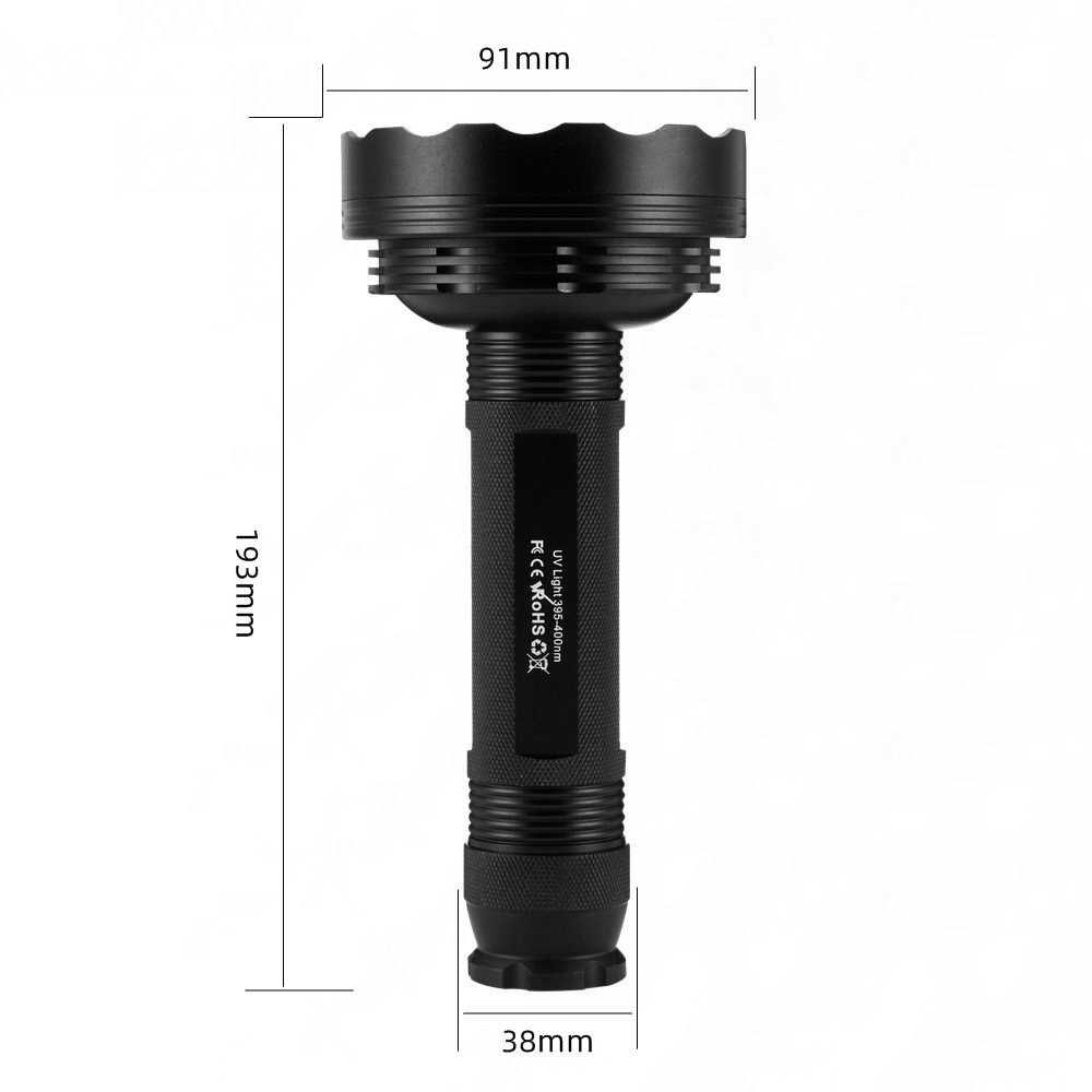 Latarka UV Alonefire 128 LED 395nm dużej mocy