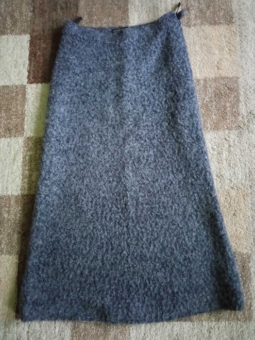 spódnica fioletowa boucle