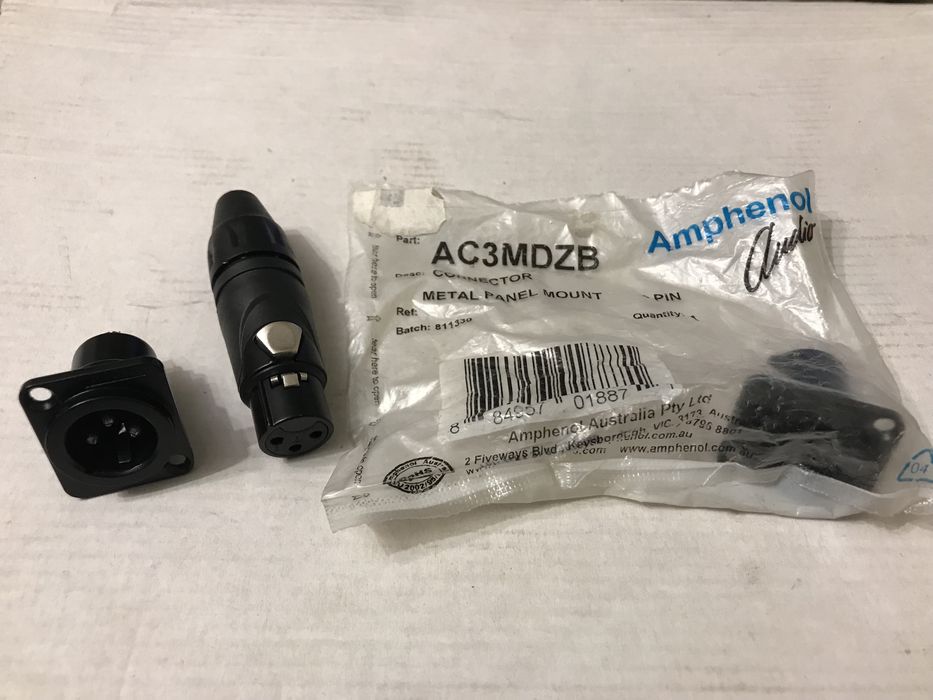 Разъем соединитель Jack 1/4” XLR RCA Speakon