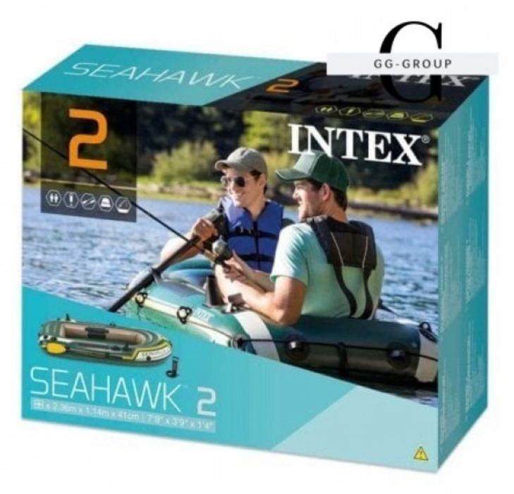Лодка / човен/ ‼️РОЗПРОДАЖ надувний човен intex/ надувная лодка
