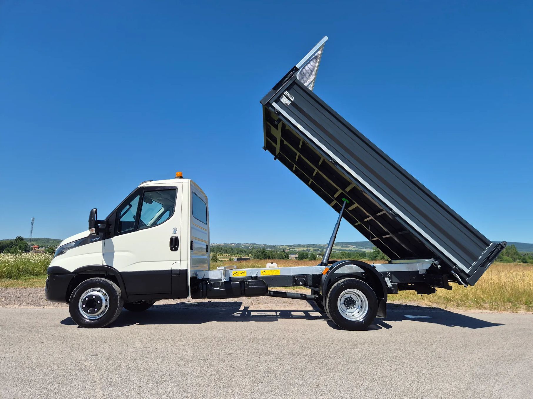 Iveco DAILY 35C15 50C15 70C15  kat.B BLOKADA MOSTU HAK NOWY DUŻY KIPER 3-STRONNY
