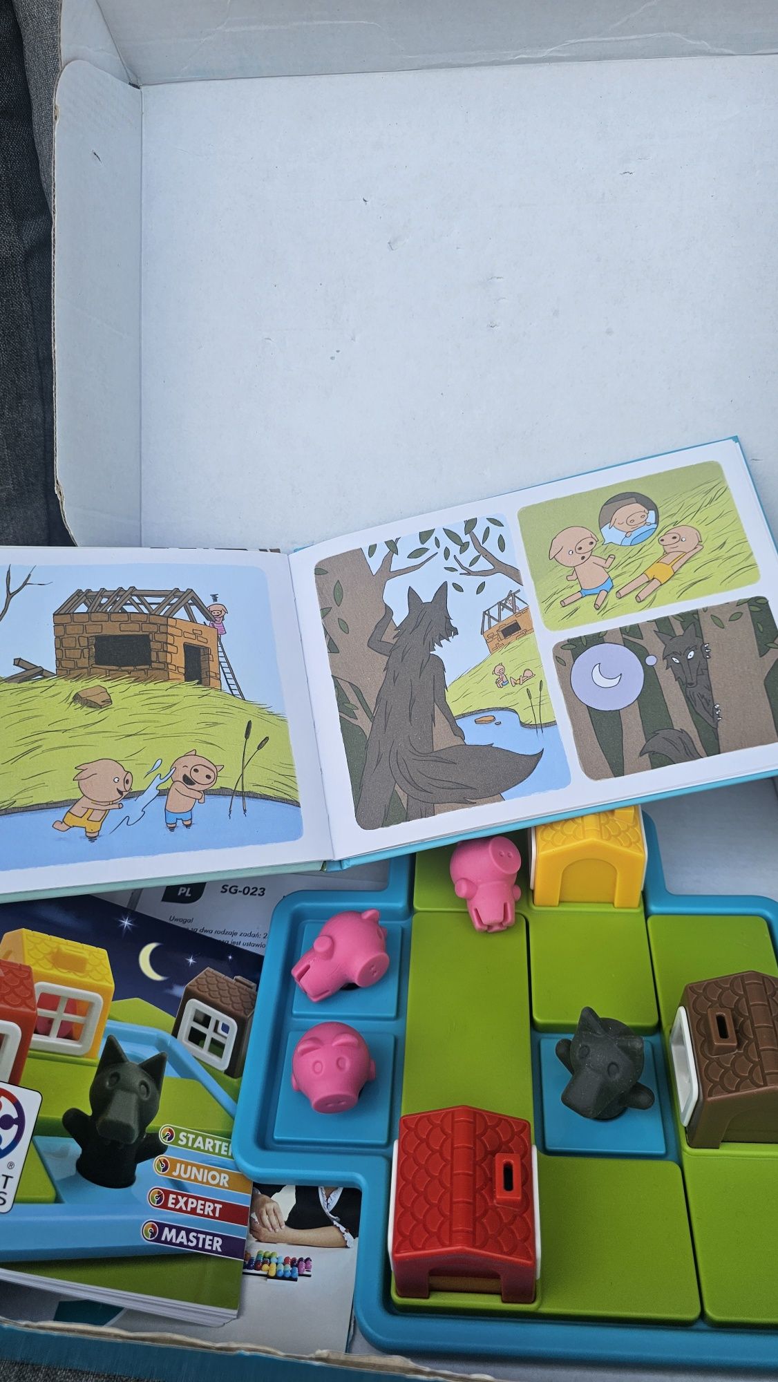 Smart Games gra Trzy małe świnki
