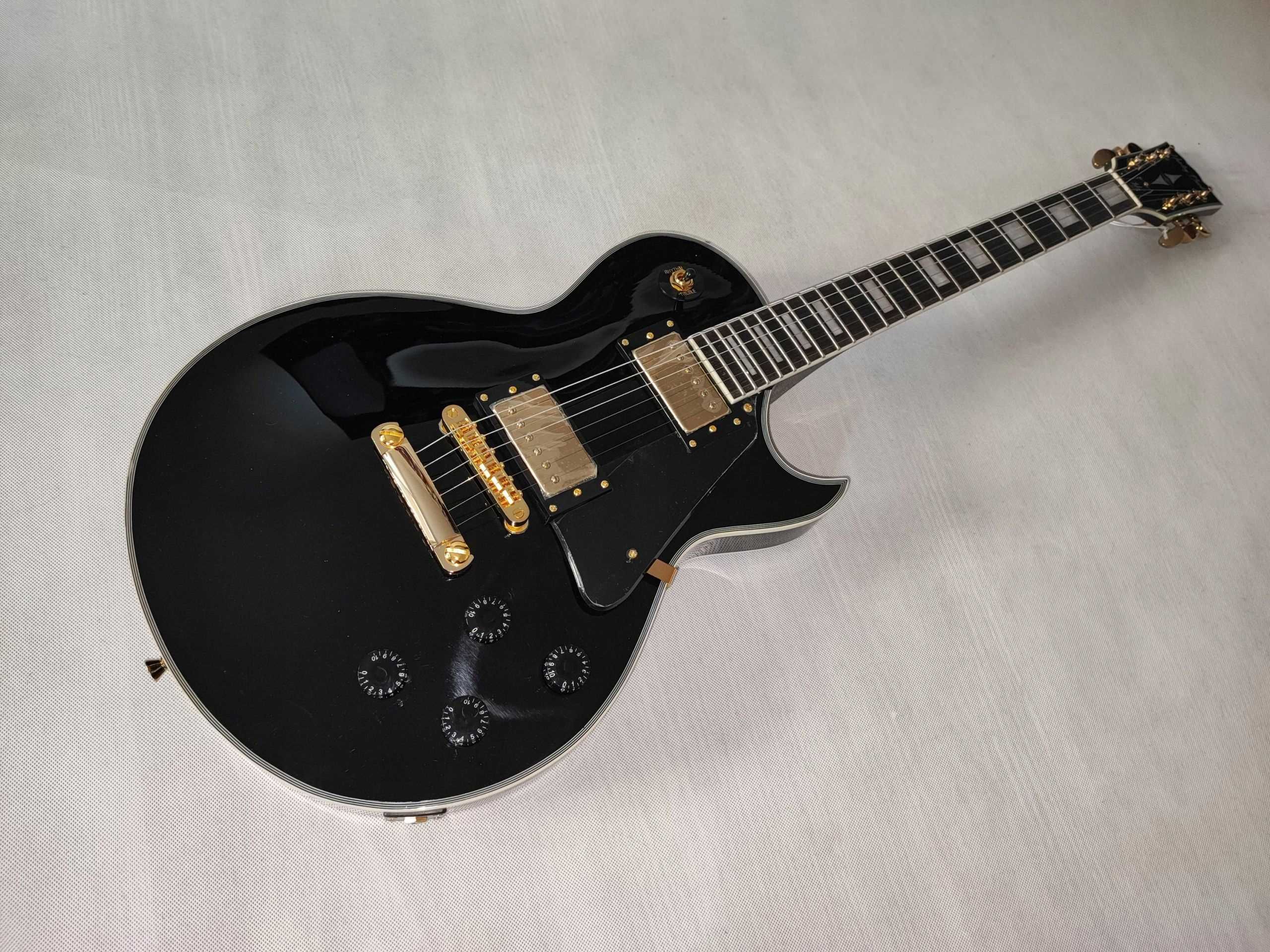Harley Benton SC-500 BK gitara elektryczna LES PAUL - USTAWIONA