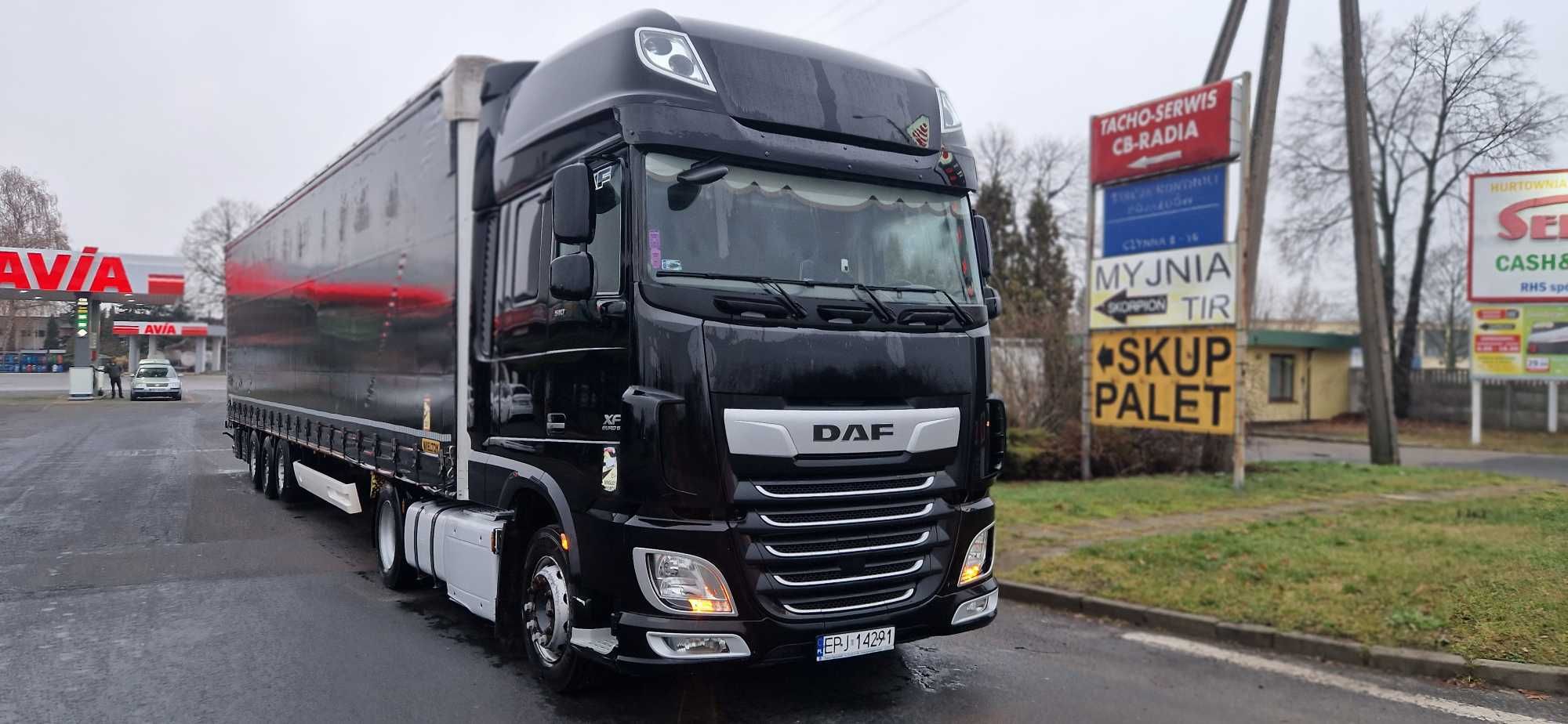 Daf xf106+  Naczepa Wielton niska CENA ZA ZESTAW