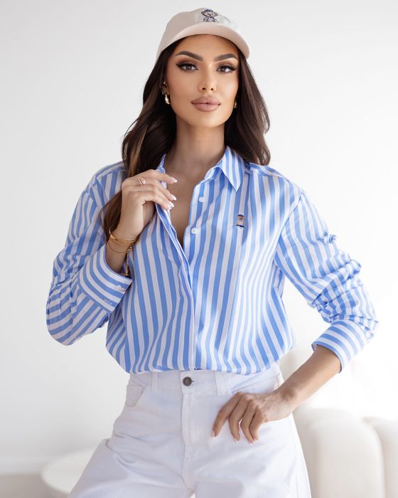 By o la la koszula w paski z misiem