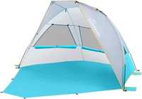 WolfWise UPF 50+ dla 2–3 osób Lekki składany namiot plażowy