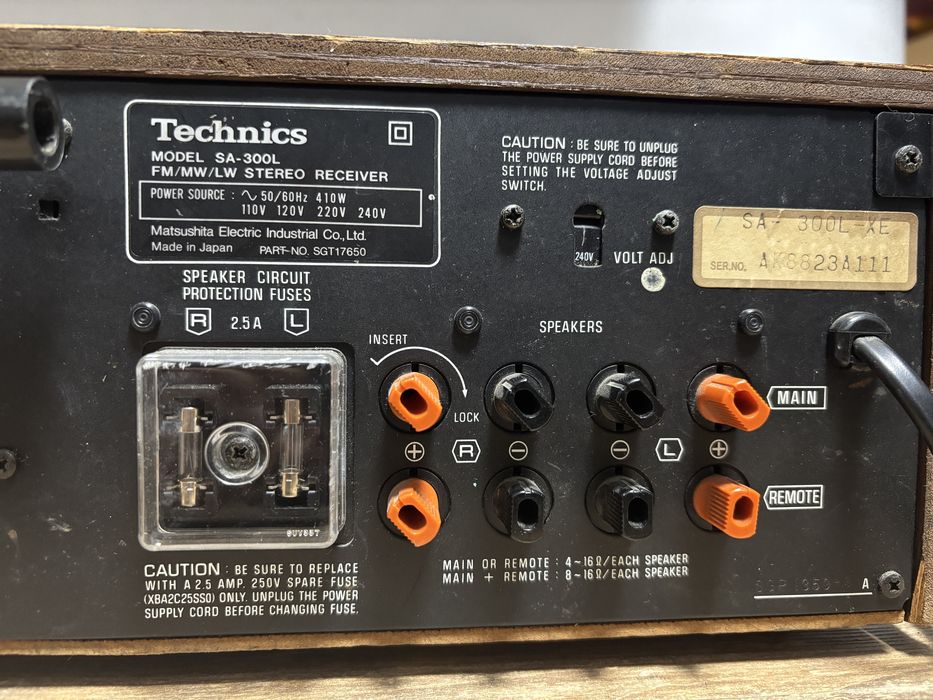 Technics sa-300L amplituner wzmacniacz vintage