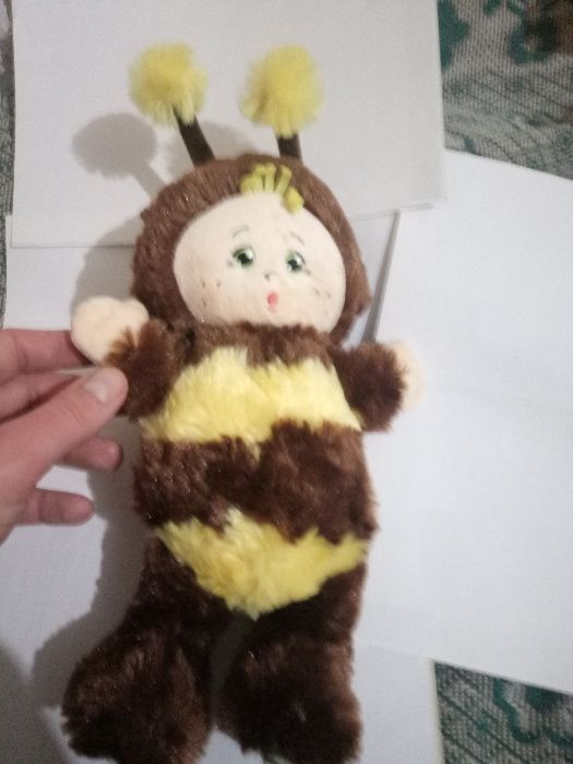 Пчелка крошка Бджілка Крихітка Музыкальная игрушка Левеня пр-во Украи
