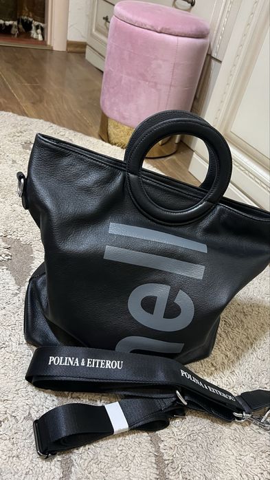 Сумка шопер натуральная кожа