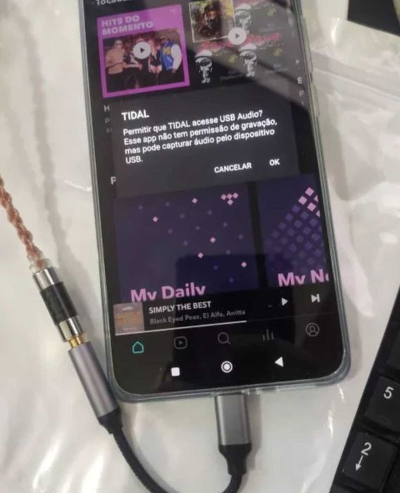 Adaptador fones type c jack 3,5 novo