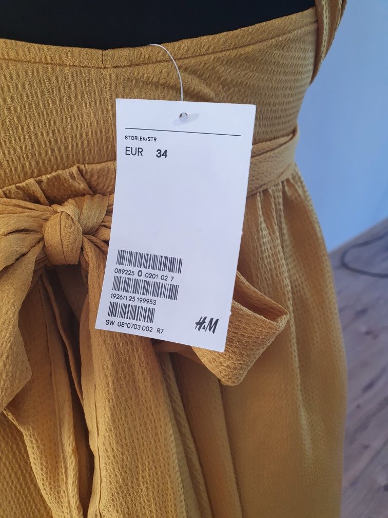 NOWA Sukienka H&M wiązana w rozmiarze XS