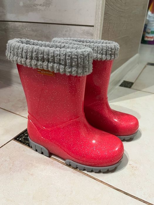 Детские резиновые сапоги