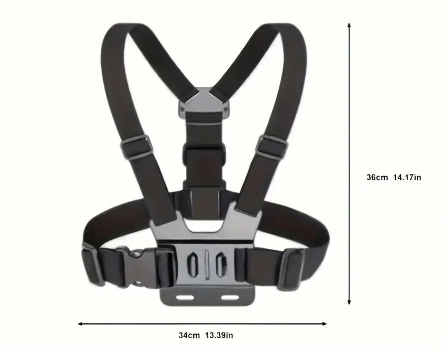 Suporte de peito para telemóvel ou câmara Novo