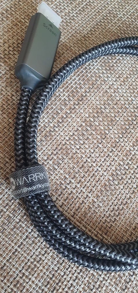 Port 4K DisplayPort na kabel HDMI, WARRKY 2m