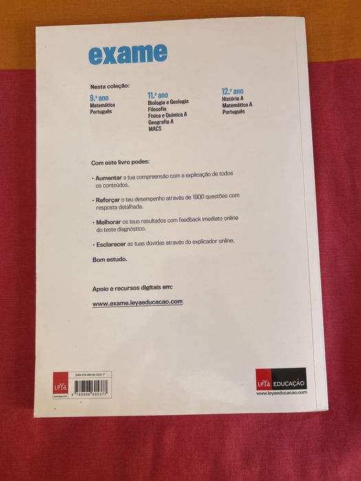 Livro exame final matemática 9° ano