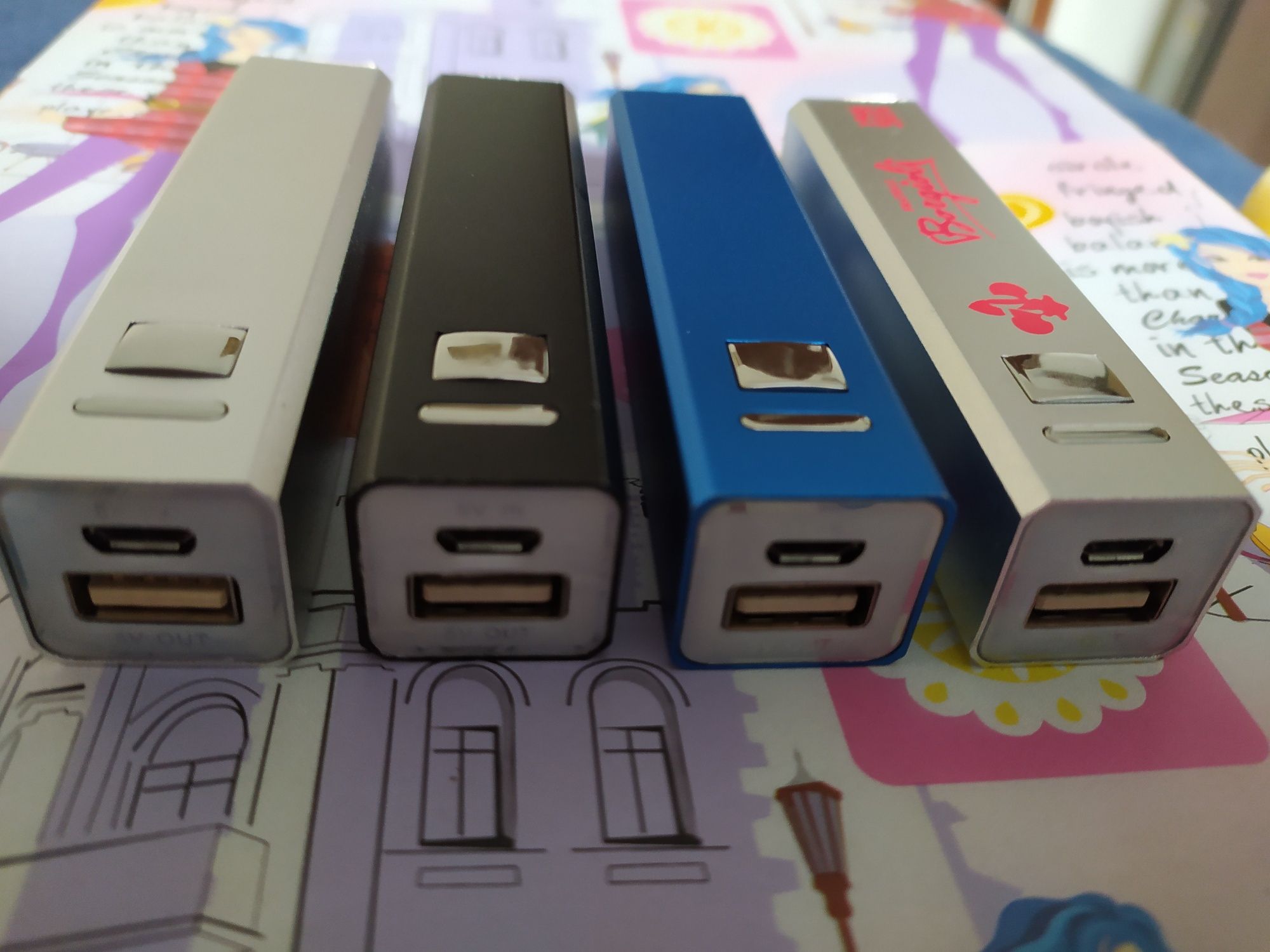 Power bank 5V/1.5A poj. 2200mAH